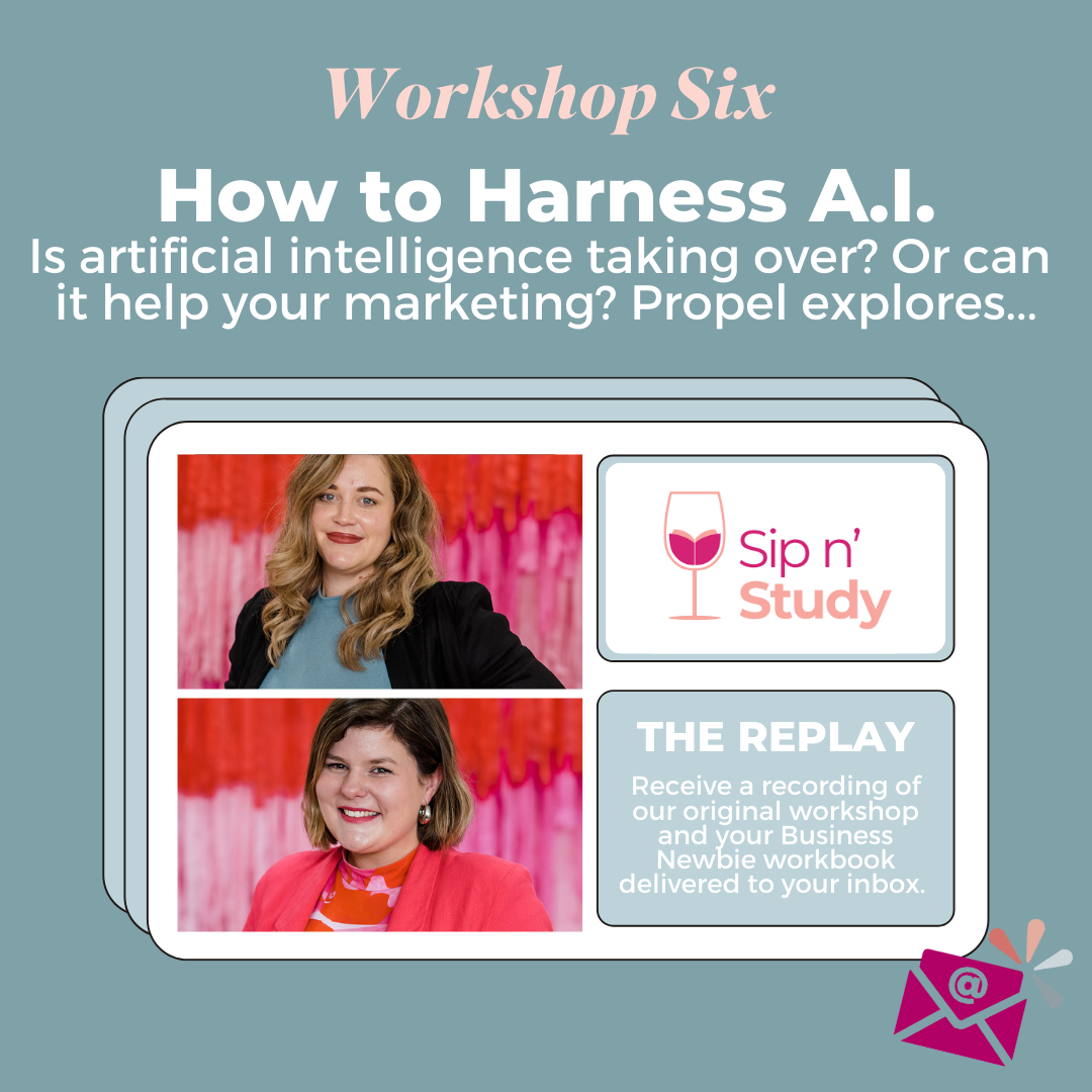 *REPLAY* Sip & Study Workshop Six - How to Harness A.I.